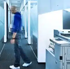 Schutz der Arbeitnehmenden vor Druckeremissionen