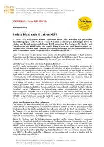Medienmitteilung KESB kokes.ch