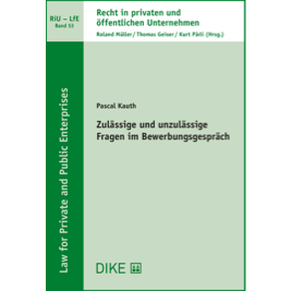 LAWNEWS - Pascal Kauth: Zulässige und unzulässige Fragen im