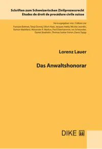 Anwaltshonorar