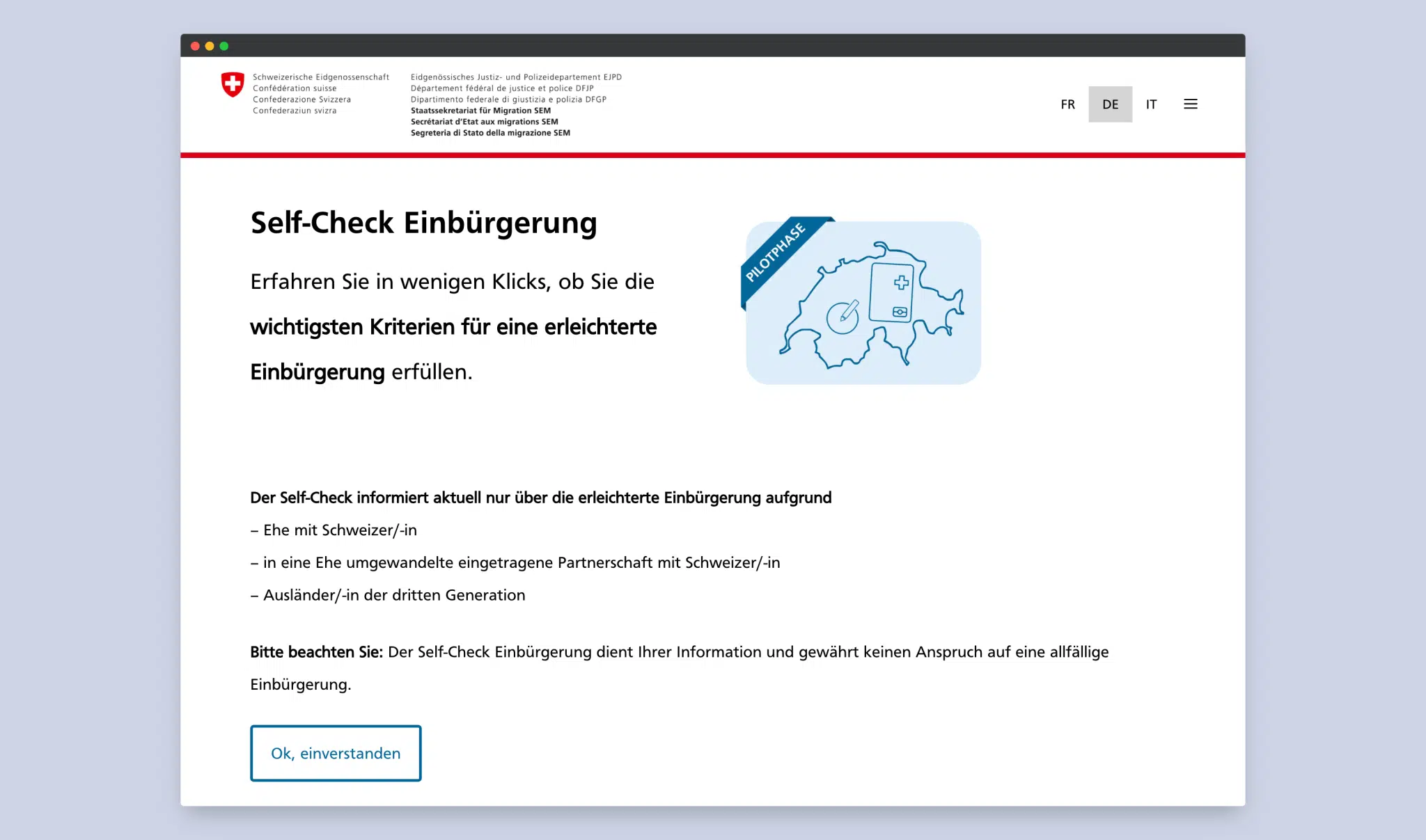 SEM Self-Check Beta Version