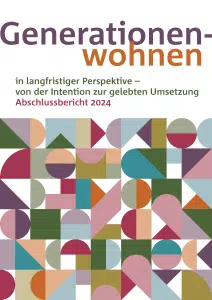 Generationenwohnen Studie: Deckblatt