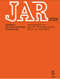 Jahrbuch 2024 Schweizerisches Arbeitsrecht