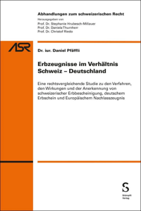 Erbzeugnisse im Verhältnis Schweiz - Deutschland