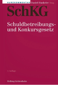 Hunkeler SchKG KuKo