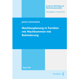 Nachlassplanung in Familien mit Nachkommen mit Behinderung