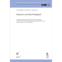 Notariat und Nachhaltigkeit