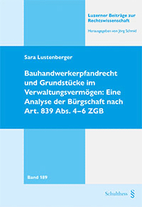 Bauhandwerkerpfandrecht und Grundstücke im Verwaltungsvermögen