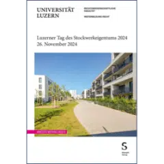 Amédéo Wermelinger: Luzerner Tag des Stockwerkeigentums 2024