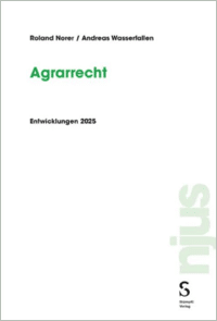 Agrarrecht Entwicklungen 2025