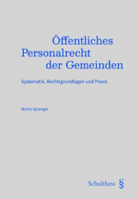 Öffentliches Personalrecht der Gemeinden